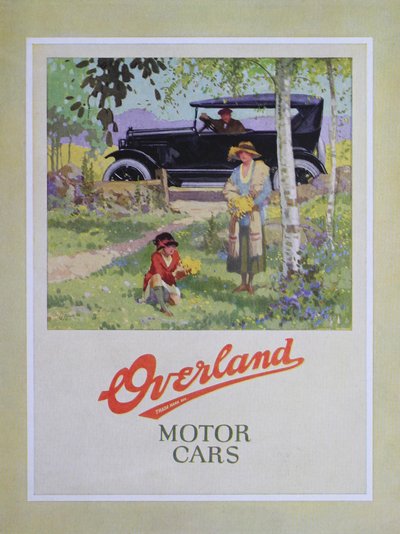 Overland Motor Cars，1923 作者 美国学校