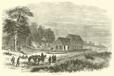Pocotaligo Depot，1865年1月 作者 美国学校