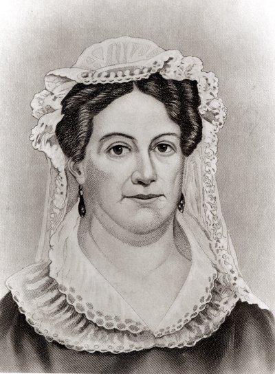 Rachel Jackson，来自Laura Carter Holloway Langford的“白宫女士们”，由John Chester Buttre（1821-93）雕刻，c.1883 作者 美国学校