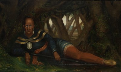 红夹克;塞内卡印第安人酋长，1830年 作者 美国学校