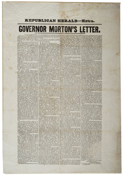 共和党先驱 - 额外，1842年8月27日 作者 美国学校