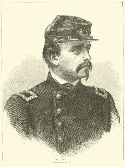 Robert G Shaw，1863年7月 作者 美国学校