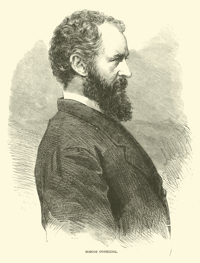 Roscoe Conkling，1866年1月 作者 美国学校