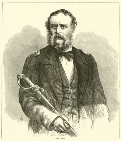 Samuel F Dupont，1863年1月 作者 美国学校