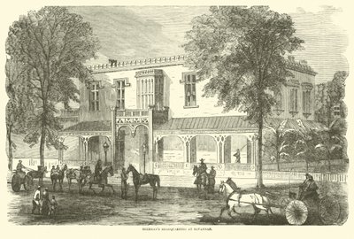 1864年12月，萨凡纳的谢尔曼总部 作者 美国学校