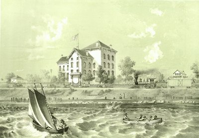 士兵之家，来自芝加哥画报，由James W. Sheahan撰写的文学作品，由芝加哥Jevne＆Almini出版，1866-67 作者 美国学校