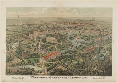 田纳西州百年纪念博览会，田纳西州纳什维尔，1897年 作者 美国学校