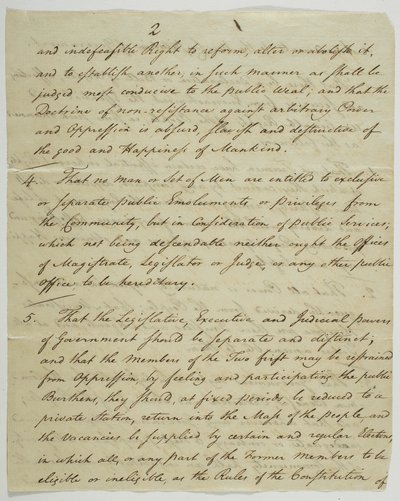 人权法案，1789年在联邦大厅签署的副本（纸上墨水） 作者 美国学校