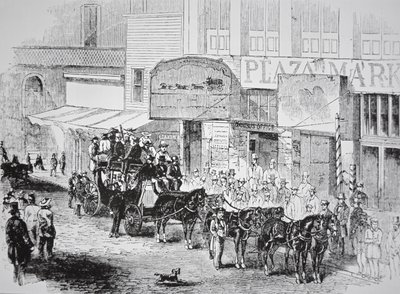The Butterfield Overland Mail Coach，发表于 Harper