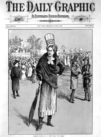 The Daily Graphic，纽约市报纸头版，6 月 5 日 作者 美国学校