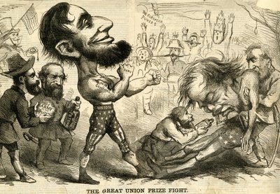 1861年的大联盟奖战 作者 美国学校