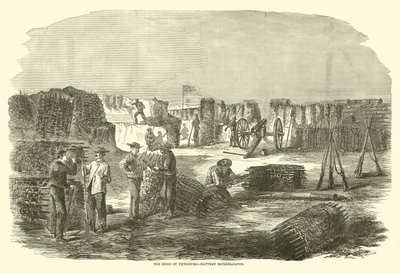 维克斯堡围城，电池Hickenlooper，1863年6月 作者 美国学校