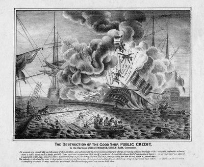 在独立港口，山姆大叔，指挥官，1836年破坏了善船公共信用 作者 美国学校