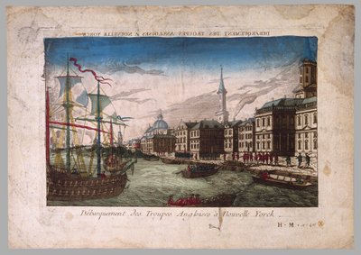 1776年，英军在纽约登陆 作者 美国学校