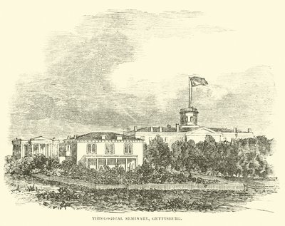 神学院，葛底斯堡，1863年7月 作者 美国学校