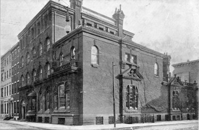 Thomas Alexander Scott Residence，S。Rittenhouse Square，18th St. 作者 美国学校
