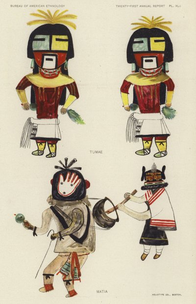 图梅，马蒂亚（彩色石版画） 作者 美国学校