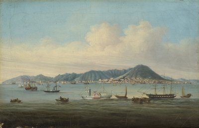 1850年的香港观 作者 美国学校