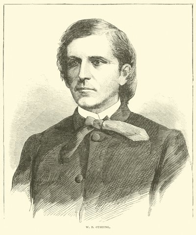 WB Cushing，1864年10月 作者 美国学校