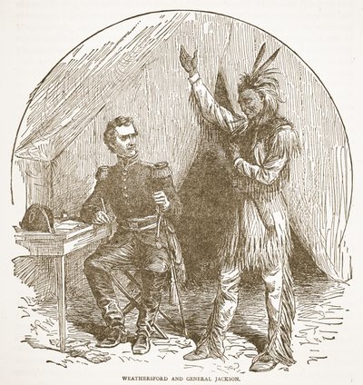 Weathersford和General Jackson，来自一家书店。 1896年 作者 美国学校