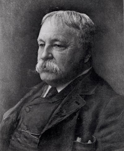威廉D.豪威尔斯（1837-1920）来自&39;文学&39;，1898年4月27日（雕刻）（捆绑照片） 作者 美国学校