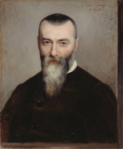 阿尔方斯-卡尔1808-1890年的肖像，1865年。 作者 艾米莉·伯丁