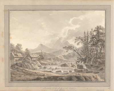 英格兰、苏格兰和威尔士的风景：苏格兰之旅；基林附近的洛奇河与多查特河交汇处 作者 Amos Green