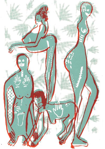 表格 2, 2015（屏幕打印） 作者 艾米·路易丝·埃文斯