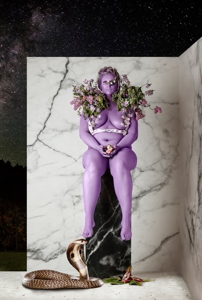 夏娃_10，2016（摄影） 作者 