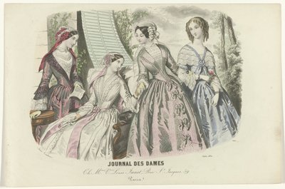 贵妇人杂志》，1850 年 6 月，第 1608 期：路易-珍妮特夫人 (...) 作者 安娜伊斯·科林·托杜兹