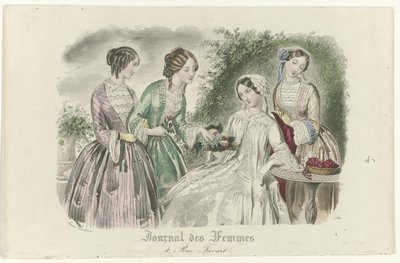 女性杂志》，约 1850 年：法瓦特街 4 号 作者 安娜伊斯·科林·托杜兹