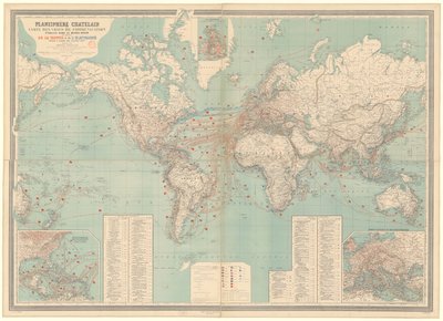 世界蒸汽和电动地图 作者 AnatoleChâtelain
