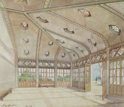 Lycee Victor Hugo，巴黎，1894年（纸上写着） 作者 阿纳托莱·德·鲍多