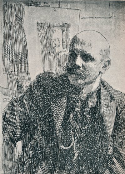 乔治·冯·罗森伯爵1843-1923年，瑞典画家，1893年，1898年 作者 伦纳德·佐恩与众不同