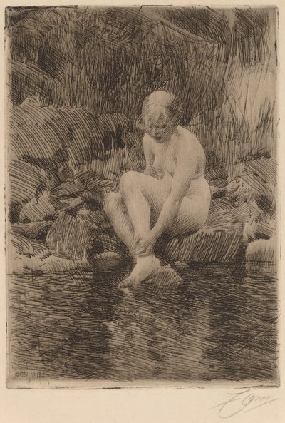 达格玛，1912年。 作者 伦纳德·佐恩与众不同