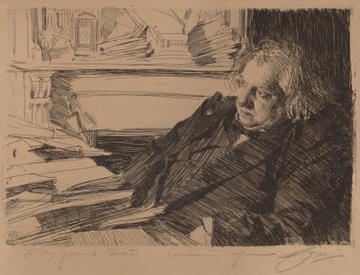 Ernest Renan, 1892. 作者 伦纳德·佐恩与众不同