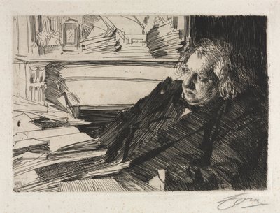 欧内斯特·雷南（Ernest Renan），1892年。 作者 伦纳德·佐恩与众不同