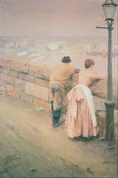 渔夫，圣艾夫斯，1888年 作者 伦纳德·佐恩与众不同
