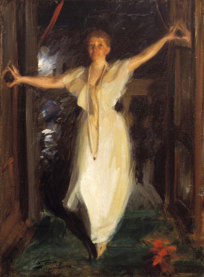 伊莎贝拉·斯图尔特·加德纳（Isabella Stewart Gardner），1894年在威尼斯 作者 伦纳德·佐恩与众不同