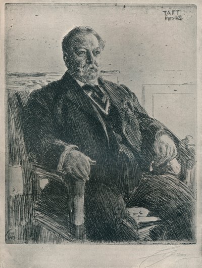塔夫脱总统，1911年 作者 伦纳德·佐恩与众不同
