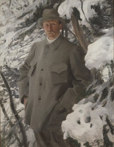 画家Bruno Liljefors，1906年 作者 伦纳德·佐恩与众不同