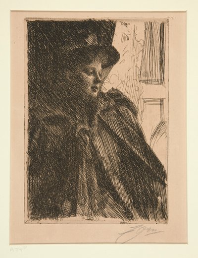 奥尔加-布拉特 作者 Anders Leonard Zorn