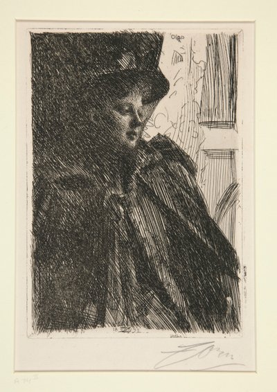 奥尔加-布拉特 作者 Anders Leonard Zorn