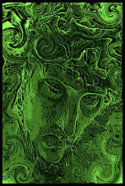 耶稣受难记》，2002 年（数字作品） 作者 