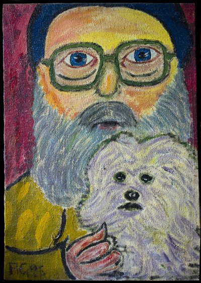 与丽莎的自画像 1995 作者 