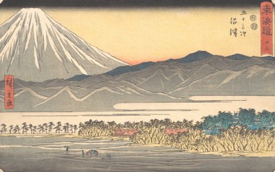 沼津，约1840年，约1840年。 作者 安藤广重