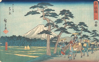 Yoshiwara, c. 1840, c. 1840. 作者 安藤广重