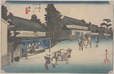有松织布 作者 安藤或歌川广重