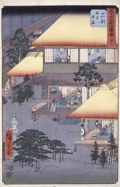 石贝 作者 安藤或歌川广重