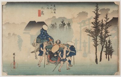 晨雾 作者 安藤或歌川广重
